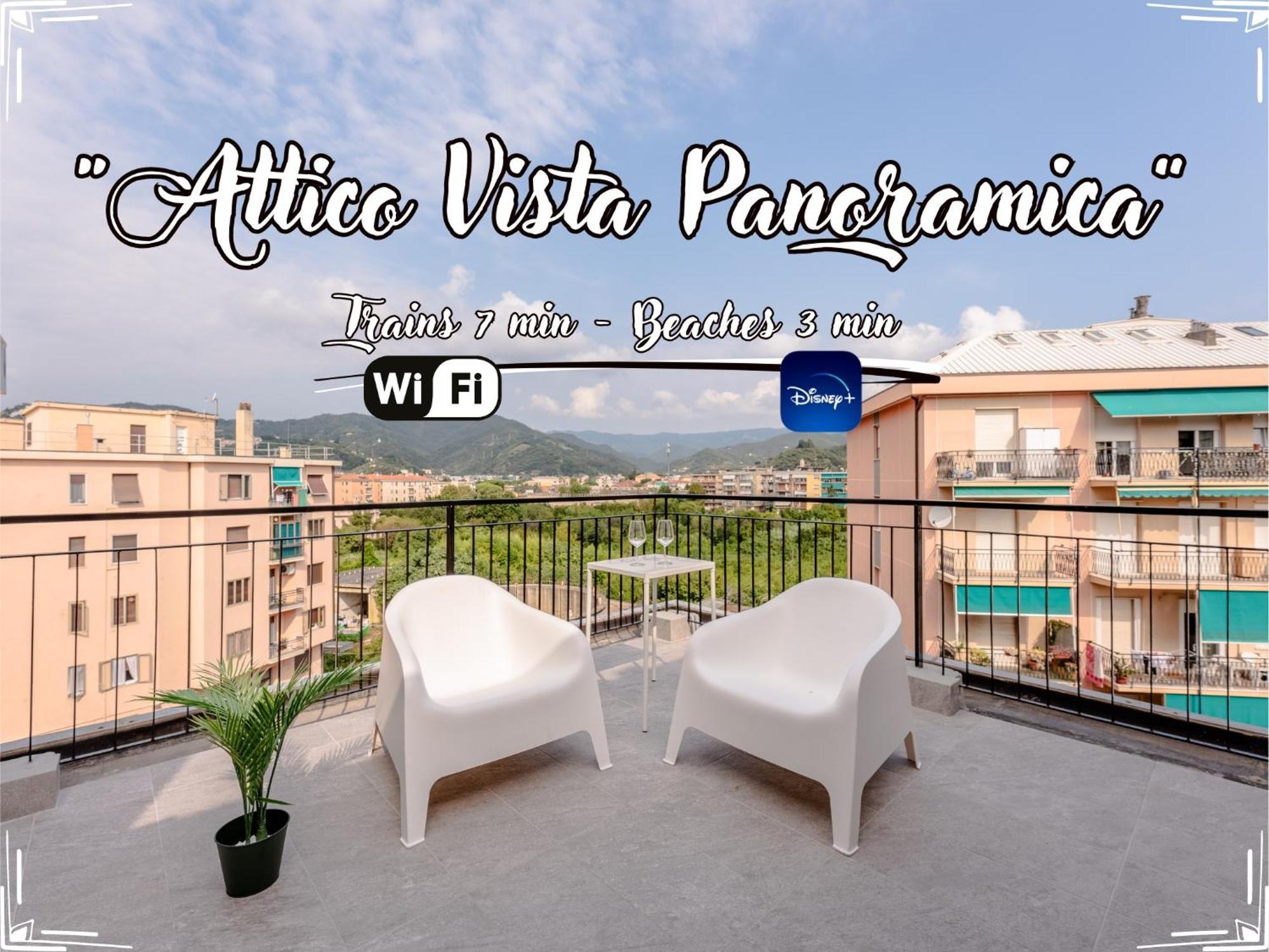 上阿尔比索拉Penthouse Panoramic View - Sea 3Min - Ac - Wifi公寓 外观 照片